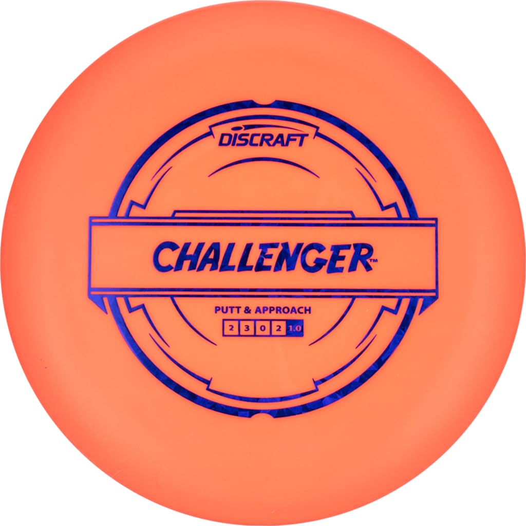 Discraft Putter Line Challenger - Putter Golf Disc 2 Pack - 170-174 Gram