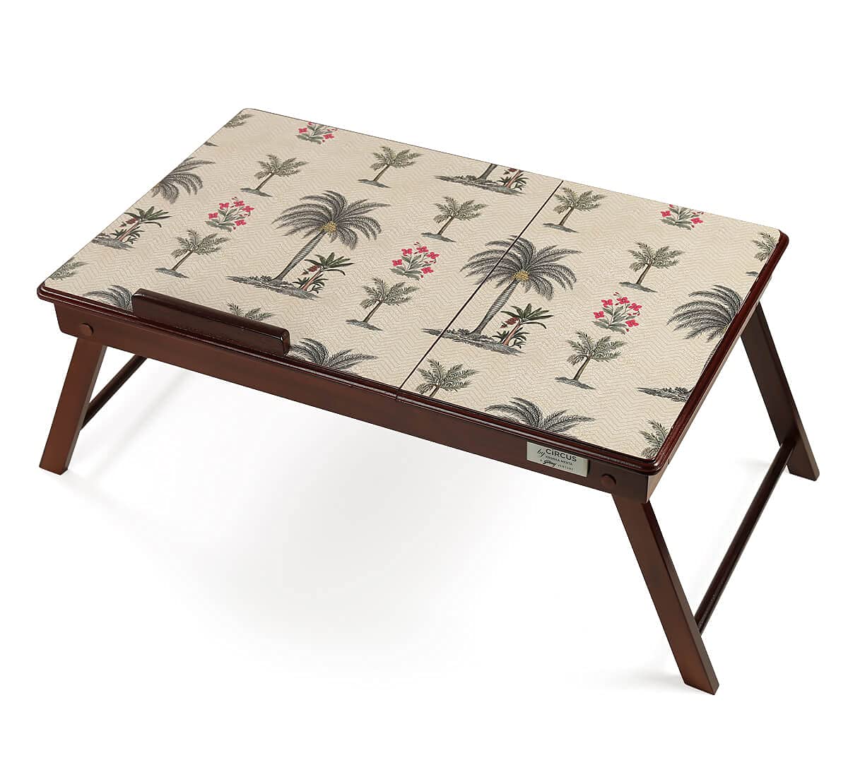 India Circus by Krsnaa Mehta Chevron Palms Multipurpose Laptop Table Desk for Study and Reading with Foldable and Portable Legs (B0CYQ4NRPW) Amazon Price History, Amazon Price Tracker