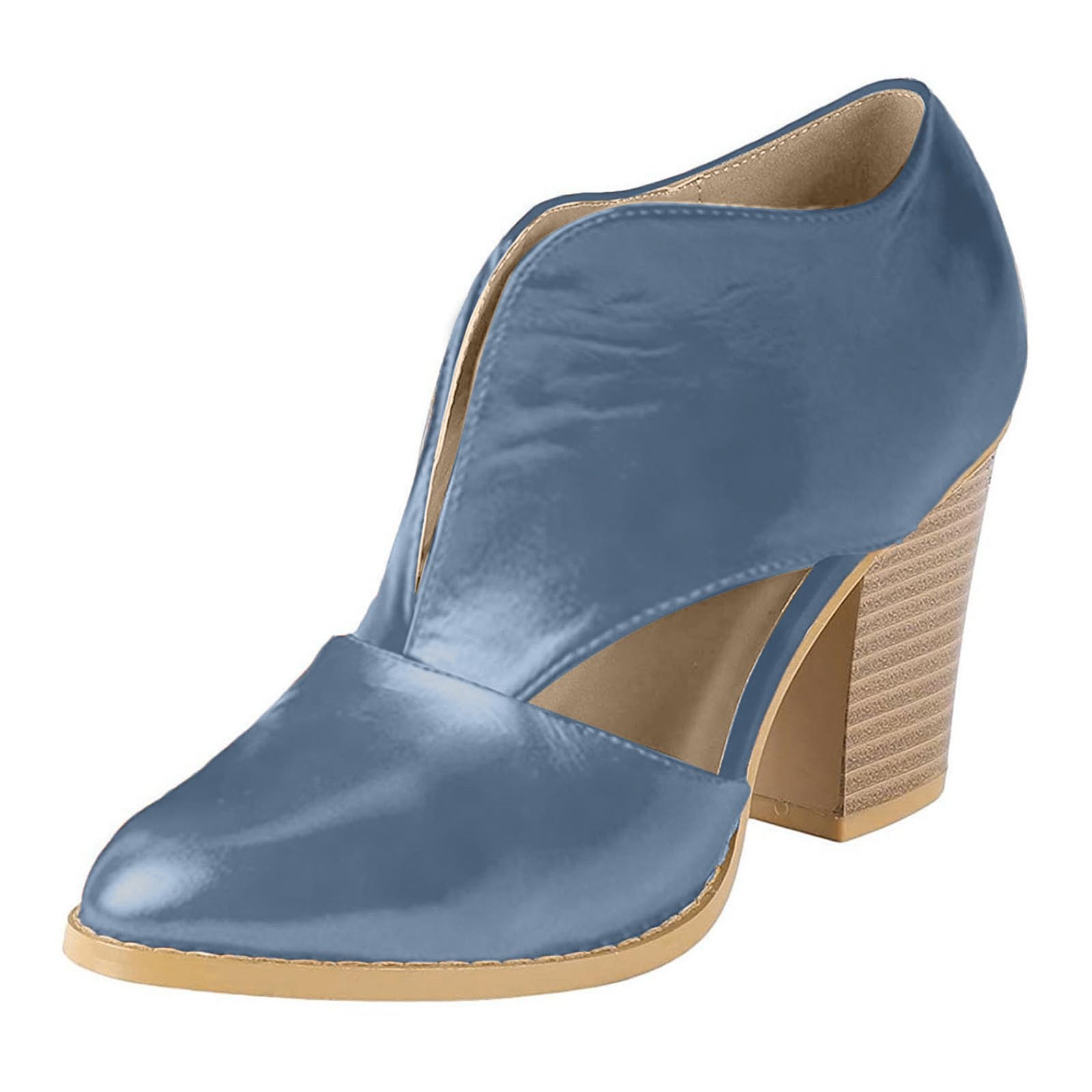 Chaussure confortable mules talon sandales été compensées légères pour femme
