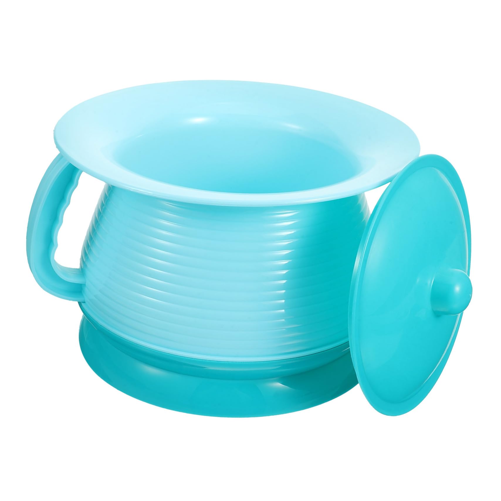 SUPVOX Compact Portable Urinal Boys and Girls Urinal Lid Male Urinal for Boys Travel Potty Sturdy Plastic Chamber Pot Easy to Clean for Home Travel Emergencies