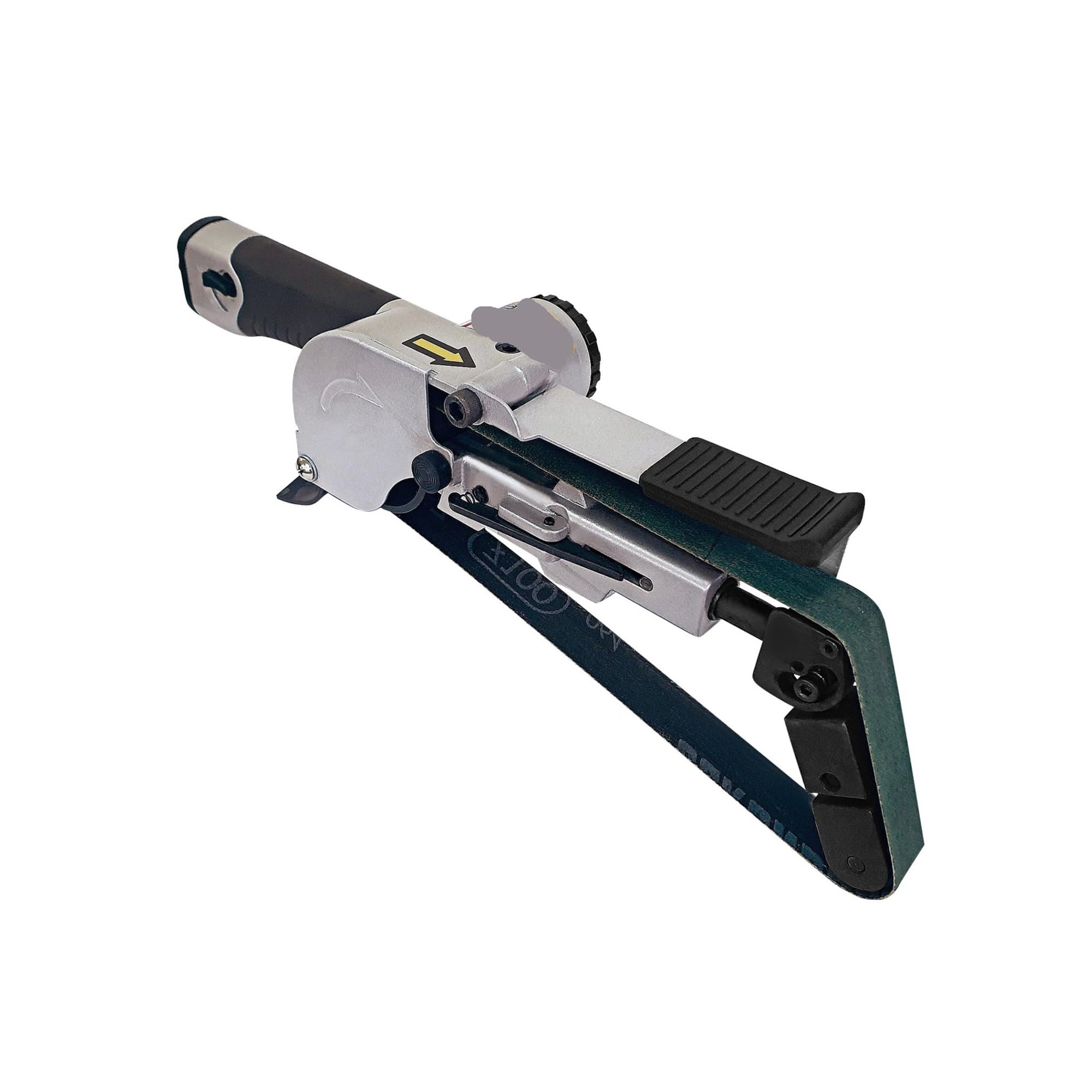 Csdasw Bianco Air Belt Sander Mini Belt Sander For Woodworking/Metal Working Handheld All Angle Grinder Belt Grinder With Jewellery Diy