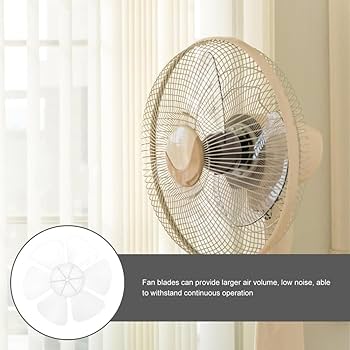 ホワイトスタンドファン 5枚羽根 シーリングファンライト 5枚羽根 LEDライト内蔵 直径63cm