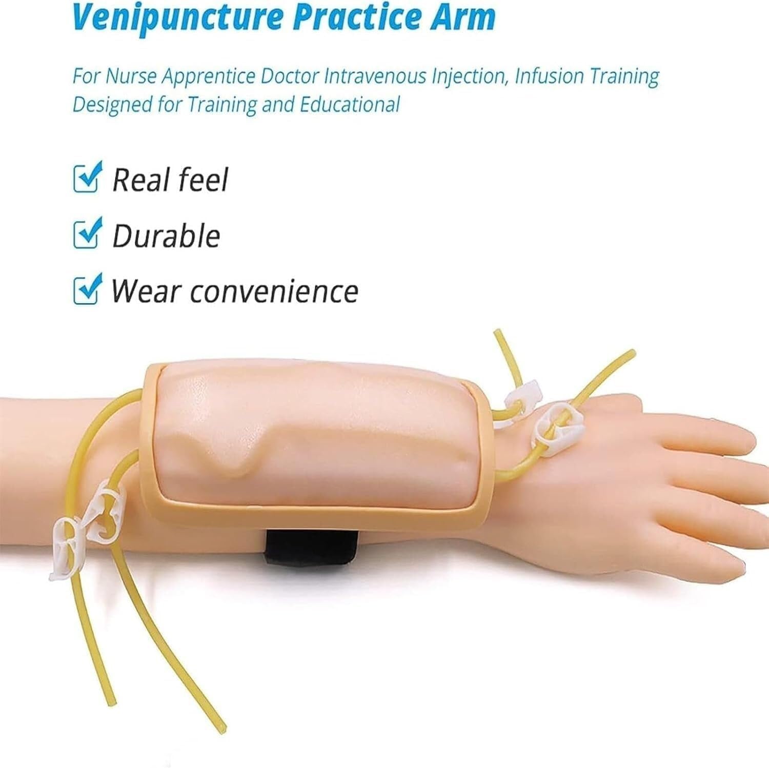 Human Silicone Injection Practice Model, Abdominal Injection Simulator, Artificial Human Skin pad Skin Model Trainer