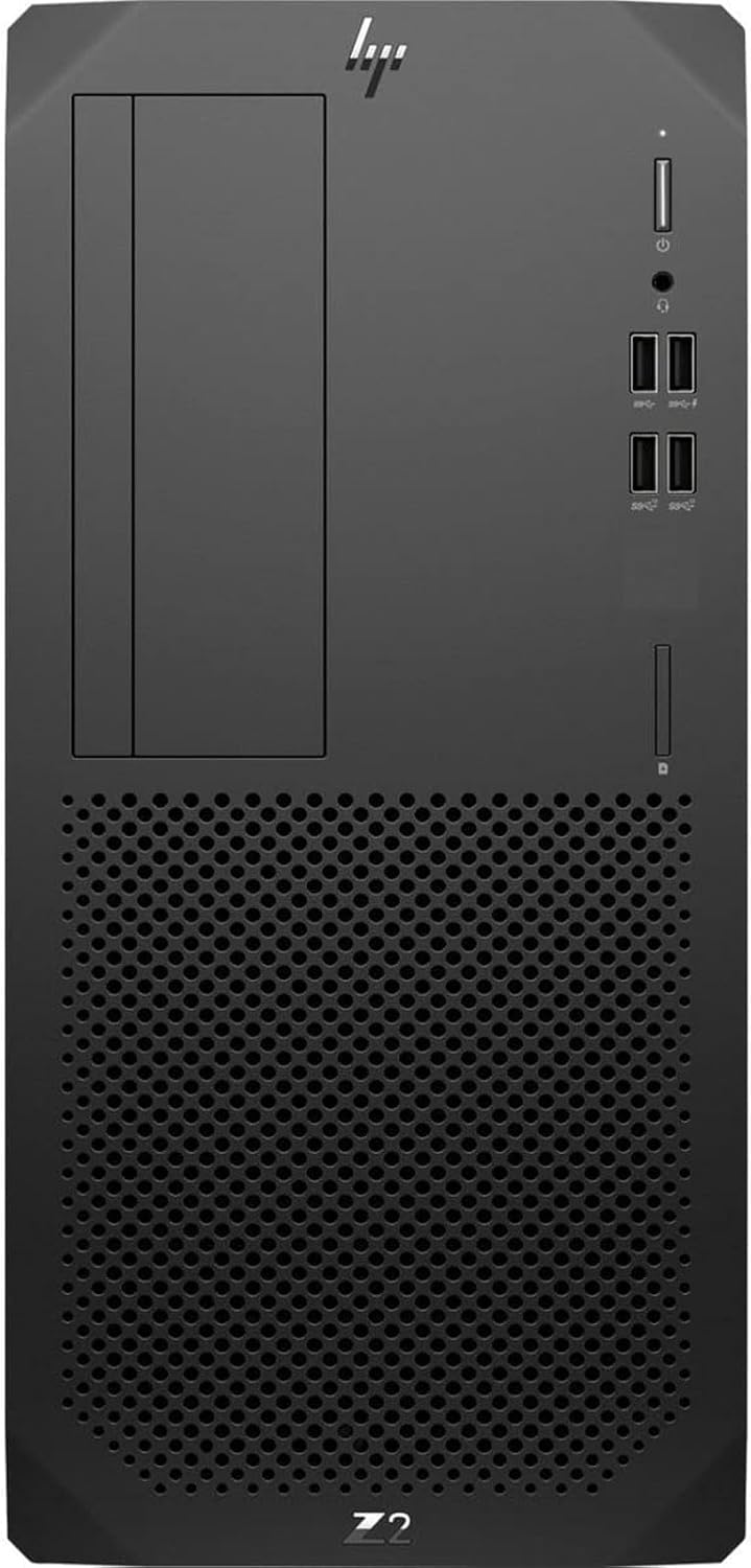 HP Computer PC Desktop Z2 G5 TWR, Processore Intel Core i7-10700, Memoria Ram 16GB, Disco SSD 1000GB, Scheda Grafica NVIDIA P4000 da 8GB, Win 11 Pro, Office, HDMI (Ricondizionato - Nuovo)