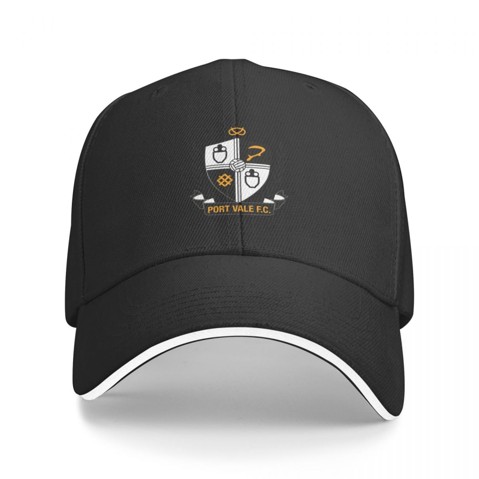 CIZIEOE Baseball Cap Port VALE Fan Club dad hat Anime Hat Horse Man Black