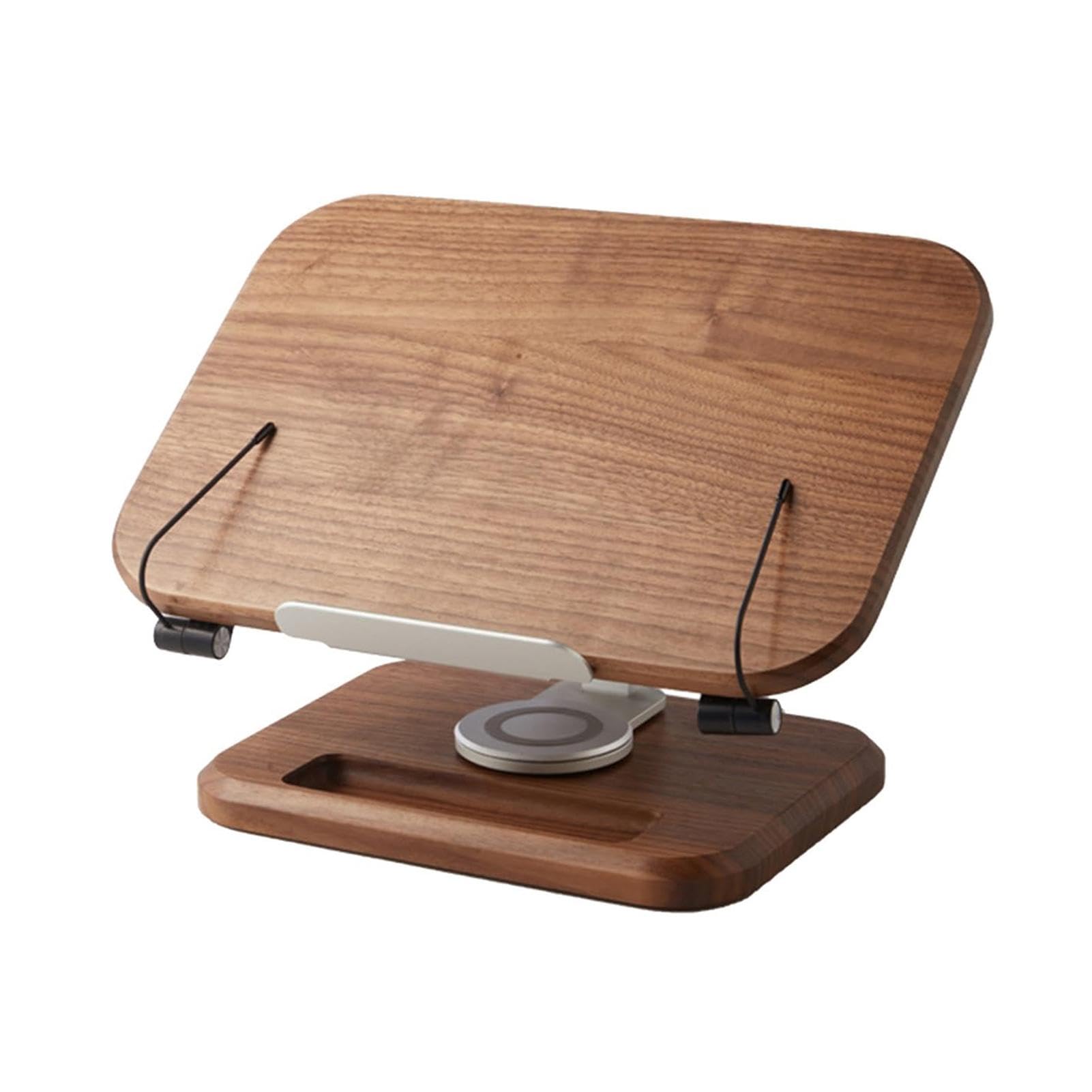 Supporto per libri da lettura mani libere, supporto regolabile per libri | di legno, per libri di cucina, libri di , tablet e lettura di spartiti, supporto portatile per scrivania o
