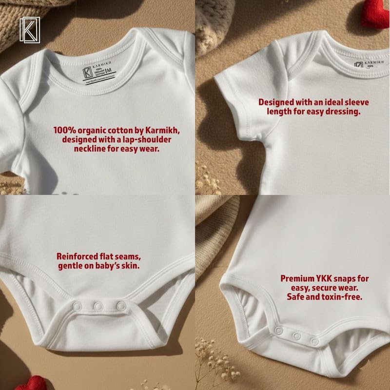 Image of Unisex Baby Half Romper with Racing Car Print, Soft Cotton Fabric, Short Sleeves, Round Neck, Comfortable Summer Wear for Infants Red 0-3M