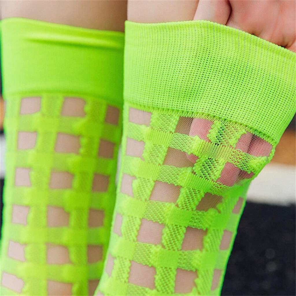 3 Pairs Hollow out Sexy Ladies Transparent Mesh Fish Net Ankle Socks Fashion Women Cool Girls Short