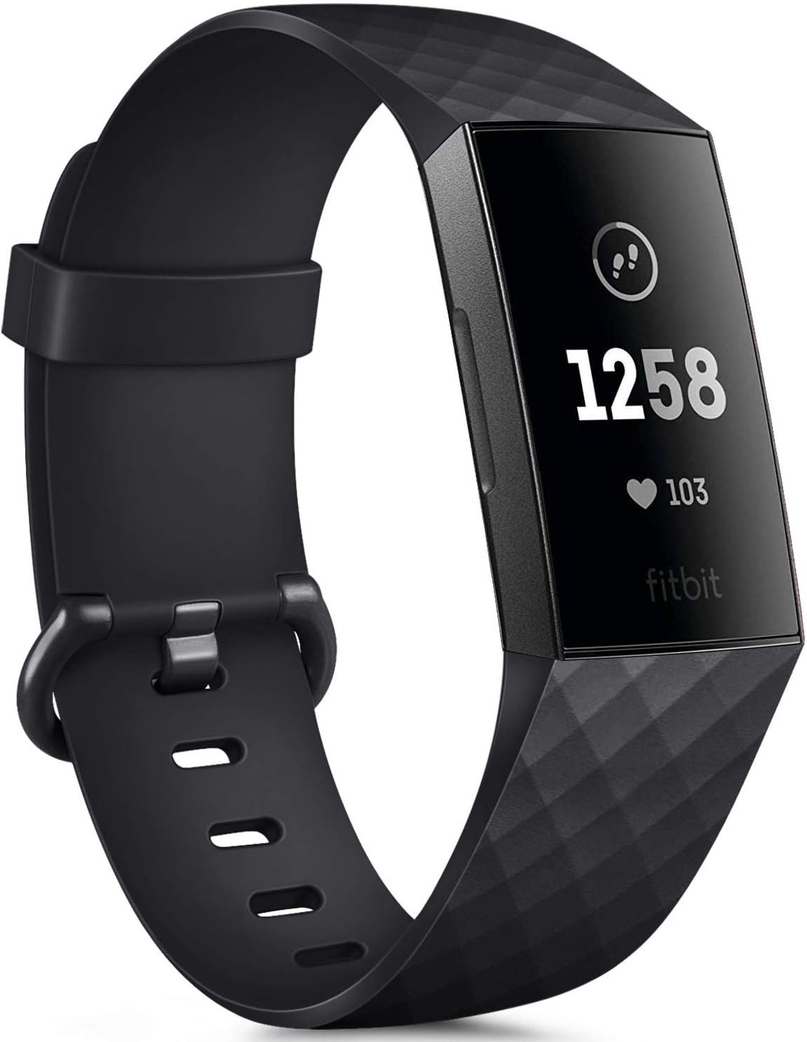 VANCLE Silicone Bands Compatible with Fitbit Charge 4 / Fitbit Charge 3 Bands for Women Men, Rose Gold Silver Sport Wristbands for Fitbit Charge 4 / Fitbit Charge 3/Fitbit Charge 3 SE