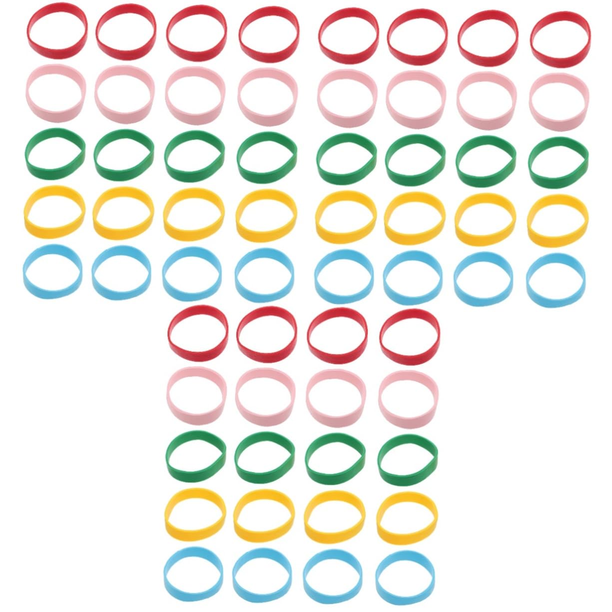3sets Elastici Spessi e Resistenti Per e Elastici Multi- Per Organizzazione e Confezione
