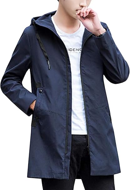 Amazon Eastempo コート メンズ ロング 秋冬 ジャケット カジュアル ビジネス おしゃれ フード付き 大きいサイズ コート ジャケット 通販