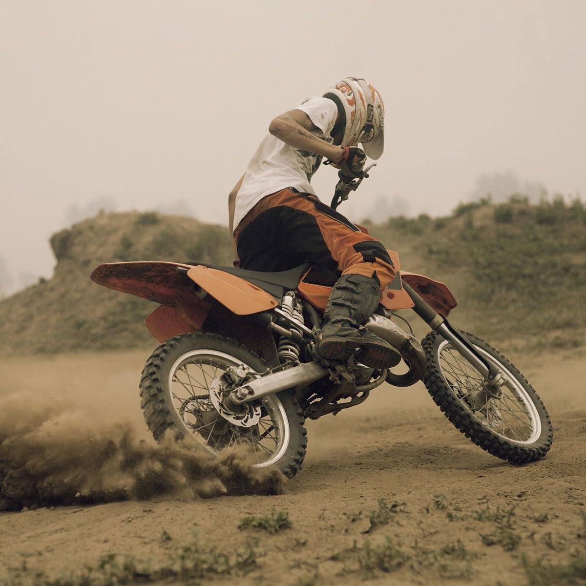 Double Sport Casque de Motocross, Jeunesse Enfants Intégral Tout-Terrain Courses Moto Casques, Descente BMX MTB VTT Enduro Quad Dirt Bike Casque, avec Lunettes Gants Masque