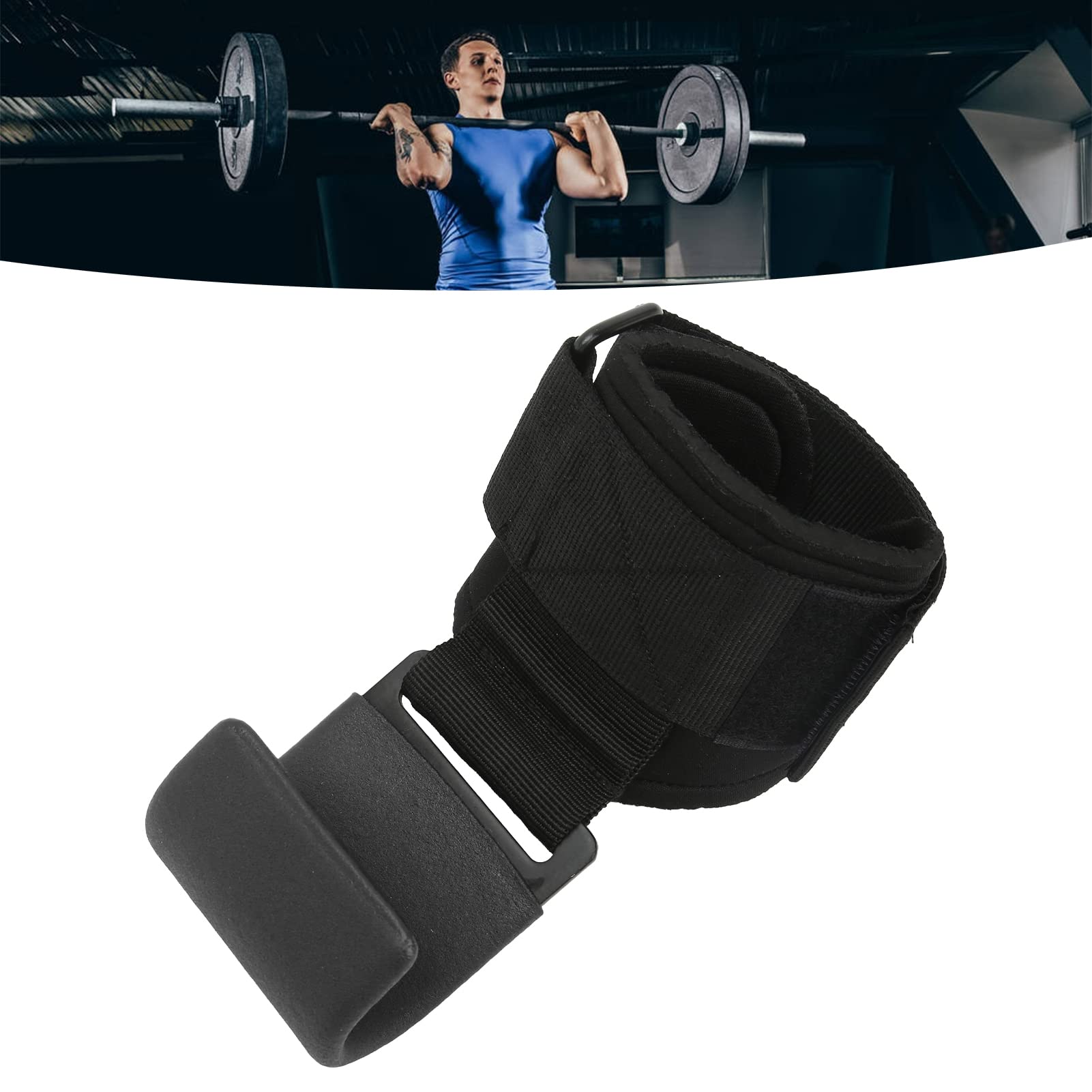 Gomas Fitness Ganchos De Levantamiento De Pesas Con