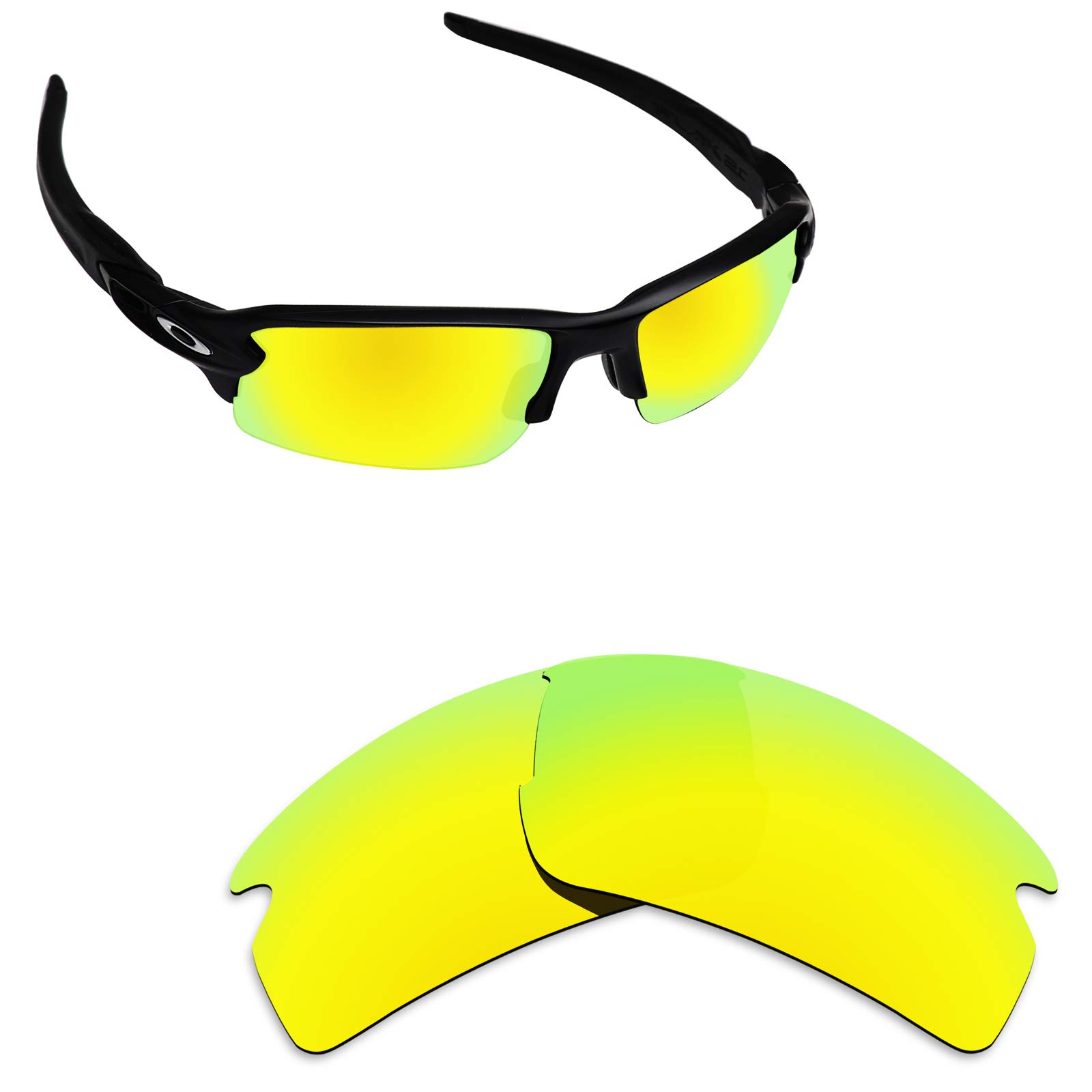 Alphax Polarized Replacement Lenses for Oakley Flak 2.0 OO9295 - Multiple Options