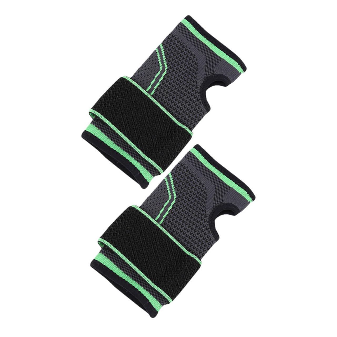 HOODANCOS 2Pcs Wrist Band for Sports Sprain Wrist Protector Cover Elastic Compression Wrist Support for Fitness Gym and Daily Use