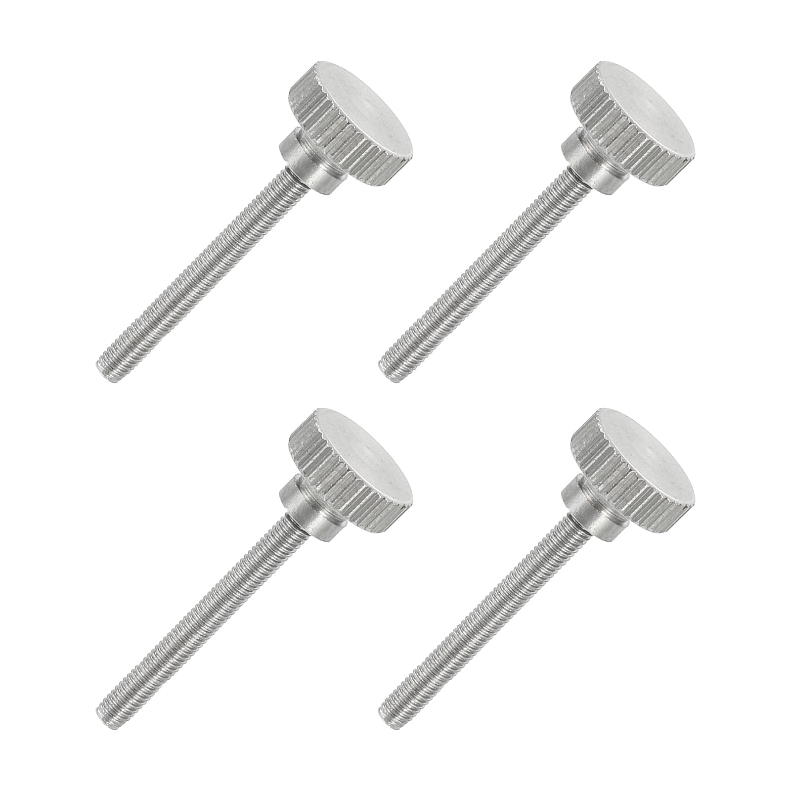 QUARKZMAN 4 SZTUK M3 X 25mm Płaski Śruby Z Łbem Płaskim, 304 Ze Stali Nierdzewnej W pełni Gwintowane Do Oświetlenia Sprzęt AGD Elektroniczny