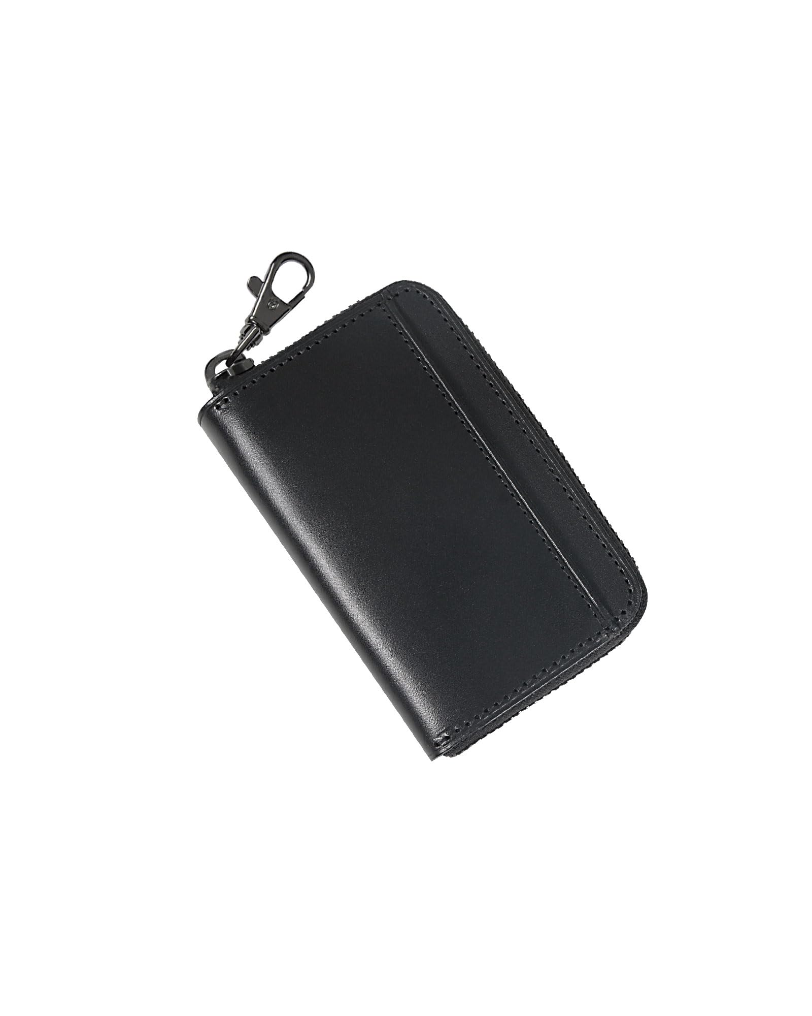 Tochigi Leather Key Case Black 5 Hook Smart Key Genuine Cowhide Made in Japan