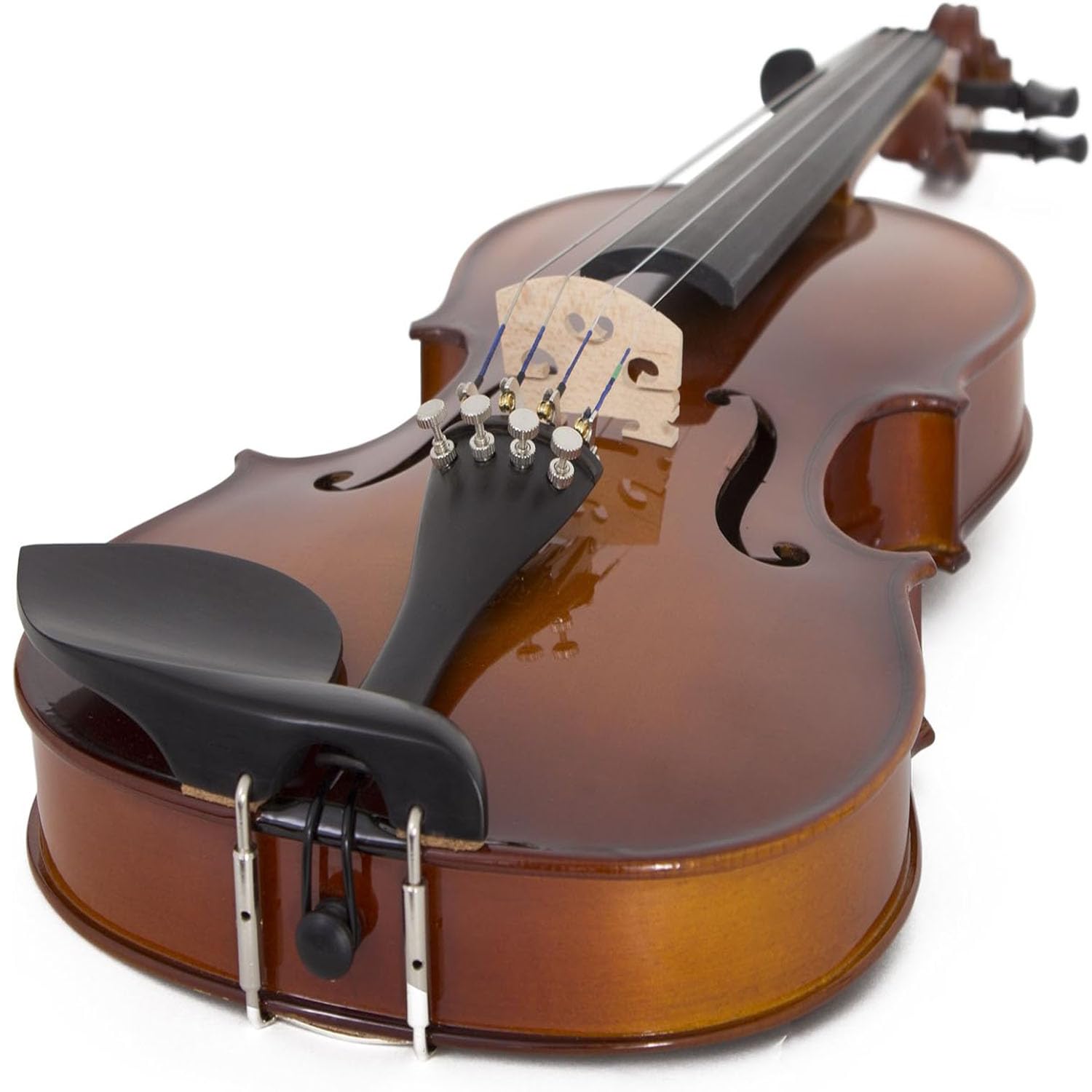 CVN-300 Violine aus Massivholz, Ebenholz, Prelude Saiten, Größe 4/4 (volle Größe)
