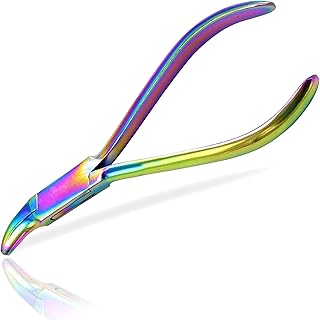 AAProTools New Multi Titanium Rainbow Color Dental Reynold Contouring Pliers Orthodontic Wire Bending Stainless Steel Instruments