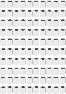 QANYEGN 100Pcs Crimp Ring Sleeve, Wire Rope Stop Sleeve, Aluminum Round Hole M6 Wire Rope Industrial Supplies for Wire Rope and Cable