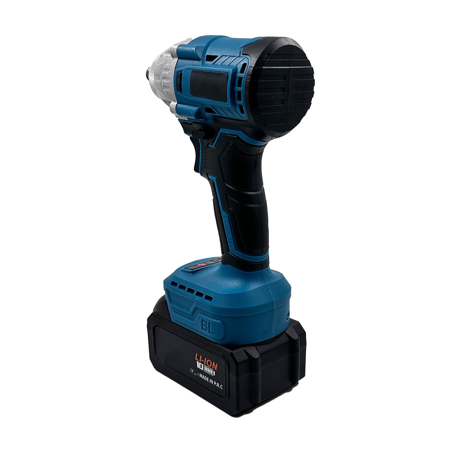 VOLTIX Avvitatore a Impulsi Cordless 21V, 320N.M Motore Brushless, Avvitatore a Percussione a 2 Velocità, Elevata Coppia, con Luce LED, Batteria Ricaricabile, Ideale per Riparazione Auto, Fai da Te e