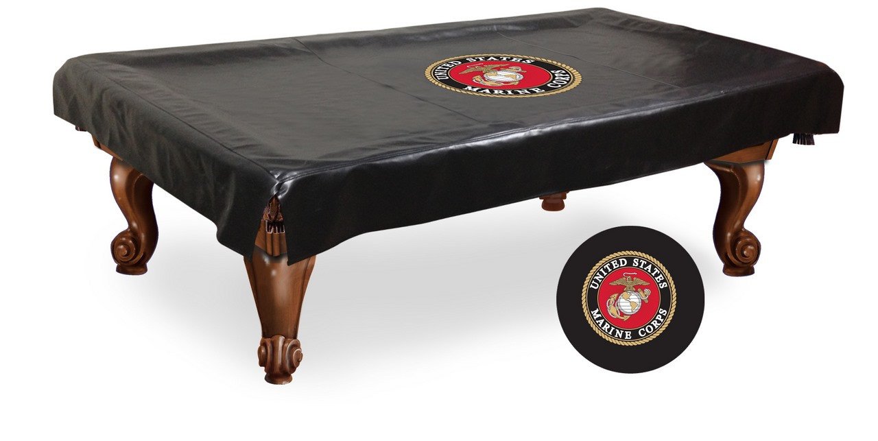 8' U.S. Marines Pool Table Cover by Holland