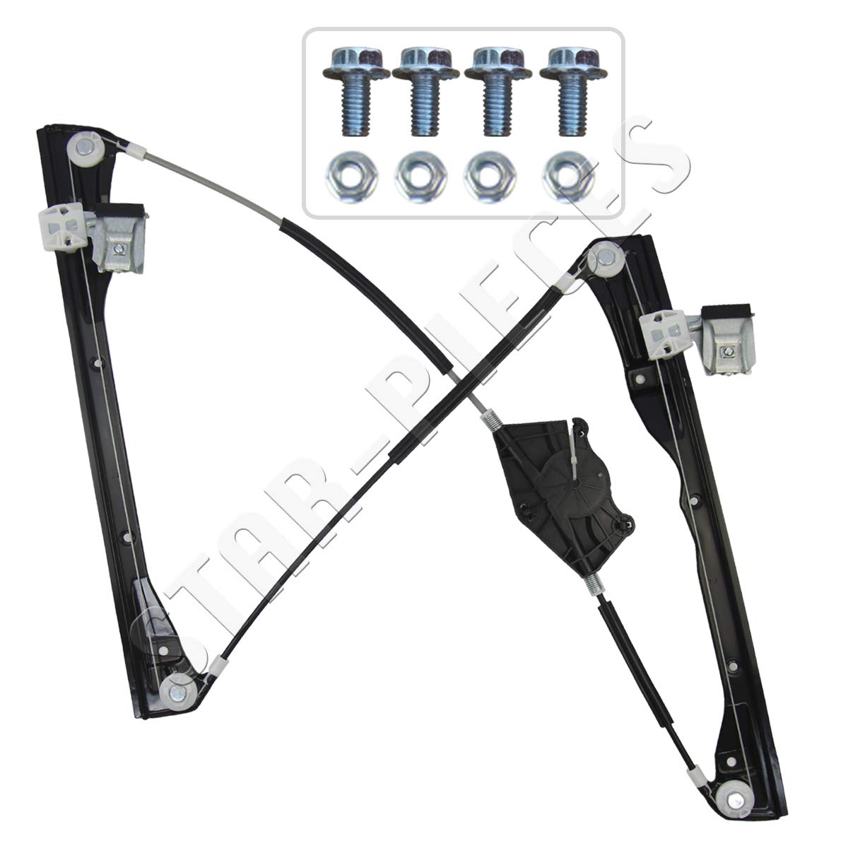 STARKIT PERFORMANCE Elevalunas compatible para Golf 4 y Bora (1997-2006) DELANTERO DERECHO (pasajero) 1J4837462D, 1J4837462F, 1J4837462H