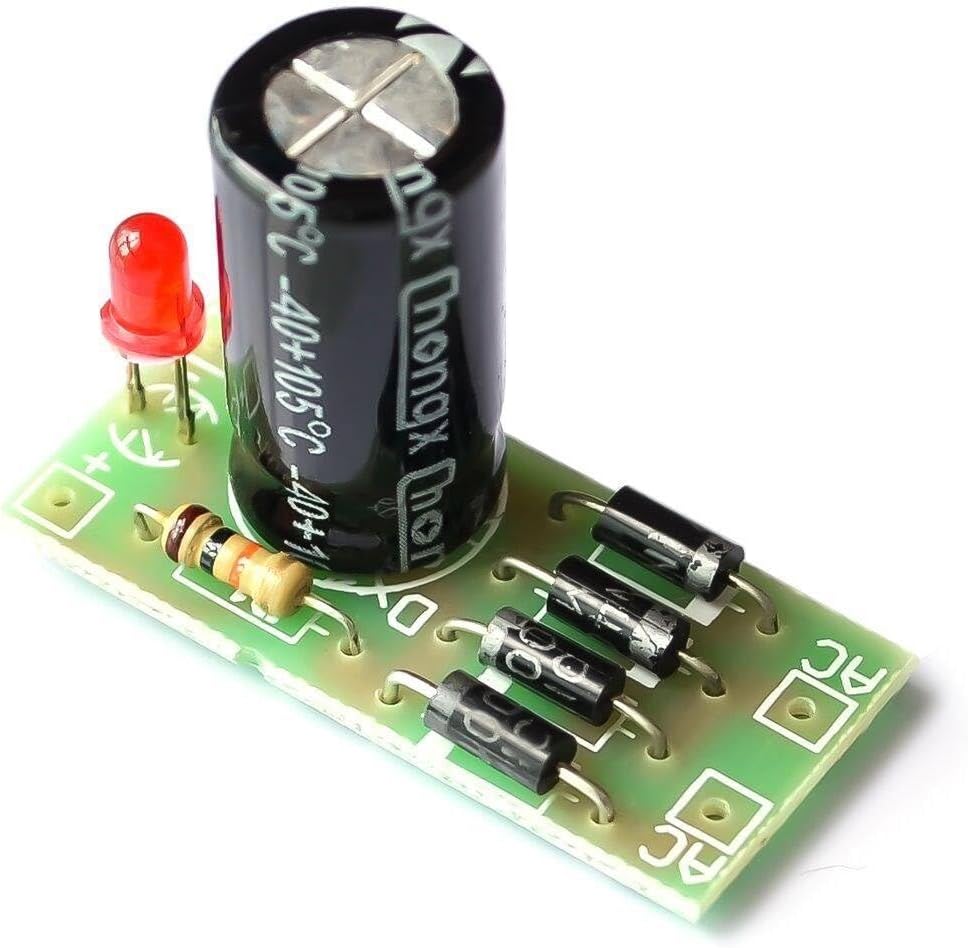 10PCS/LOT AC to DC Power Conversion Module 1N4007 Full Bridge Rectifier Filter 12V 1A AC DC Converter