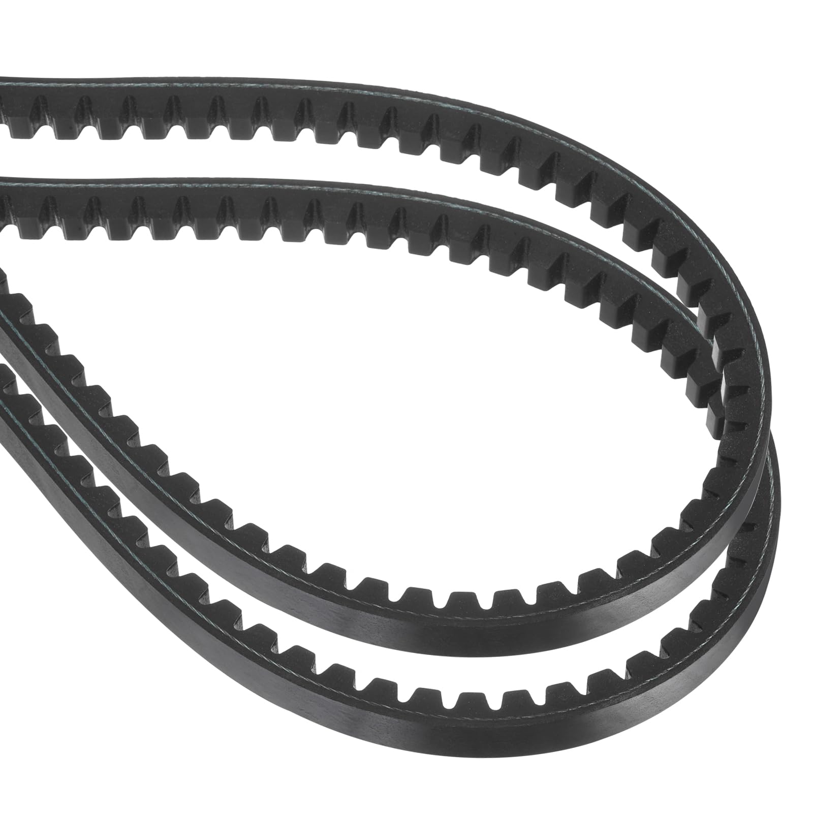 QUARKZMAN 2 Pezzi BX69 Cinghia A V In EPDM Grezza Dentata Industriale Cinghia In Gomma 0.67" Larghezza X 69" Circonferenza Interna
