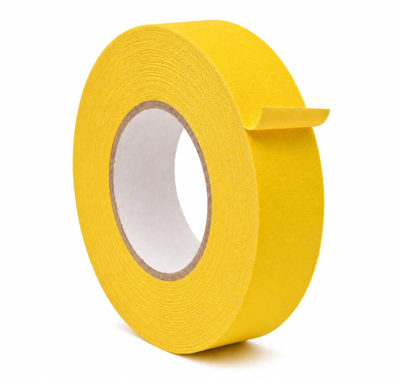 WOD Professional Grade Yellow Gaffer Tape - Made in USA - 1.5 in. x 50 yds. No Sticky Residue, Cables, Non Reflective, Hand Tearable, Photography, Filming Backdrop, Production