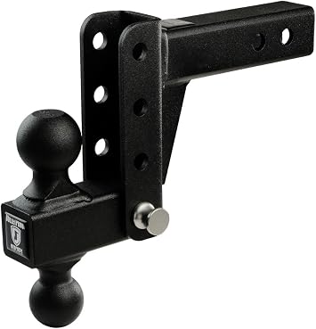 Bulletproof 2.0" Light Duty 4" Drop/Rise Hitch