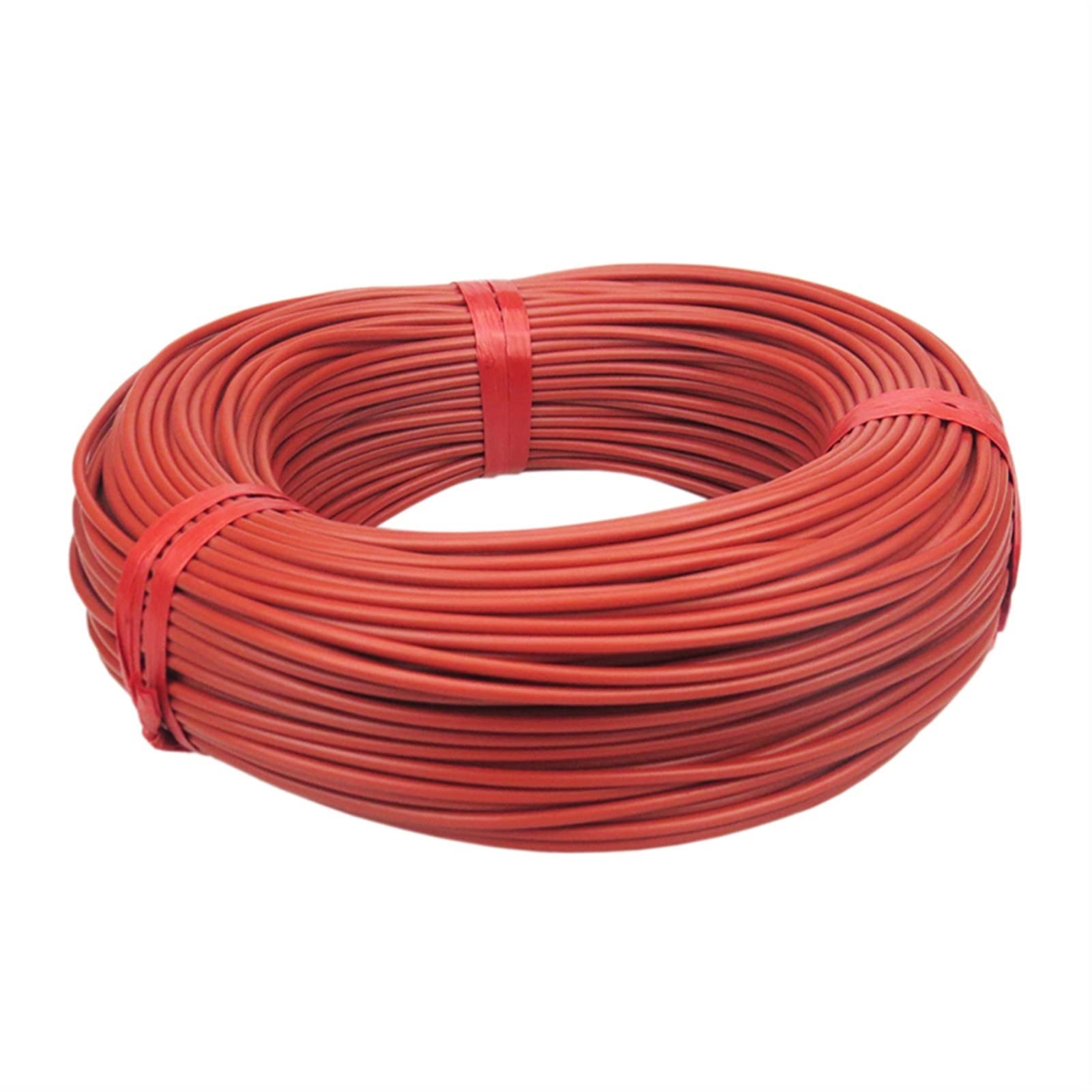 Câble chauffant électrique en Fiber de carbone, 100 mètres, 12K, 33ohm, caoutchouc de Silicone, for chauffage au sol Incubation