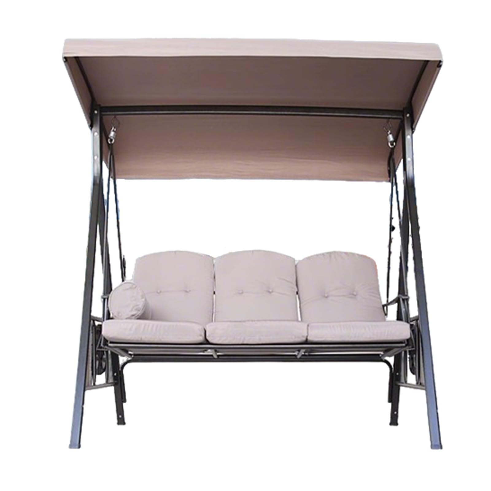 Toldo de columpio Hollywood duradero de 78 x 46.5 pulgadas con lona impermeable premium