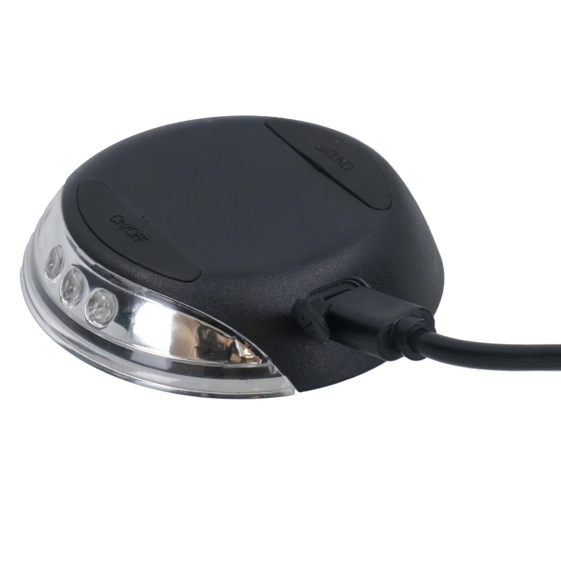 Sistema Illuminazione LED Per Guinzagli Flexi - Luce Anteriore E Posteriore, Nero - Foto 4