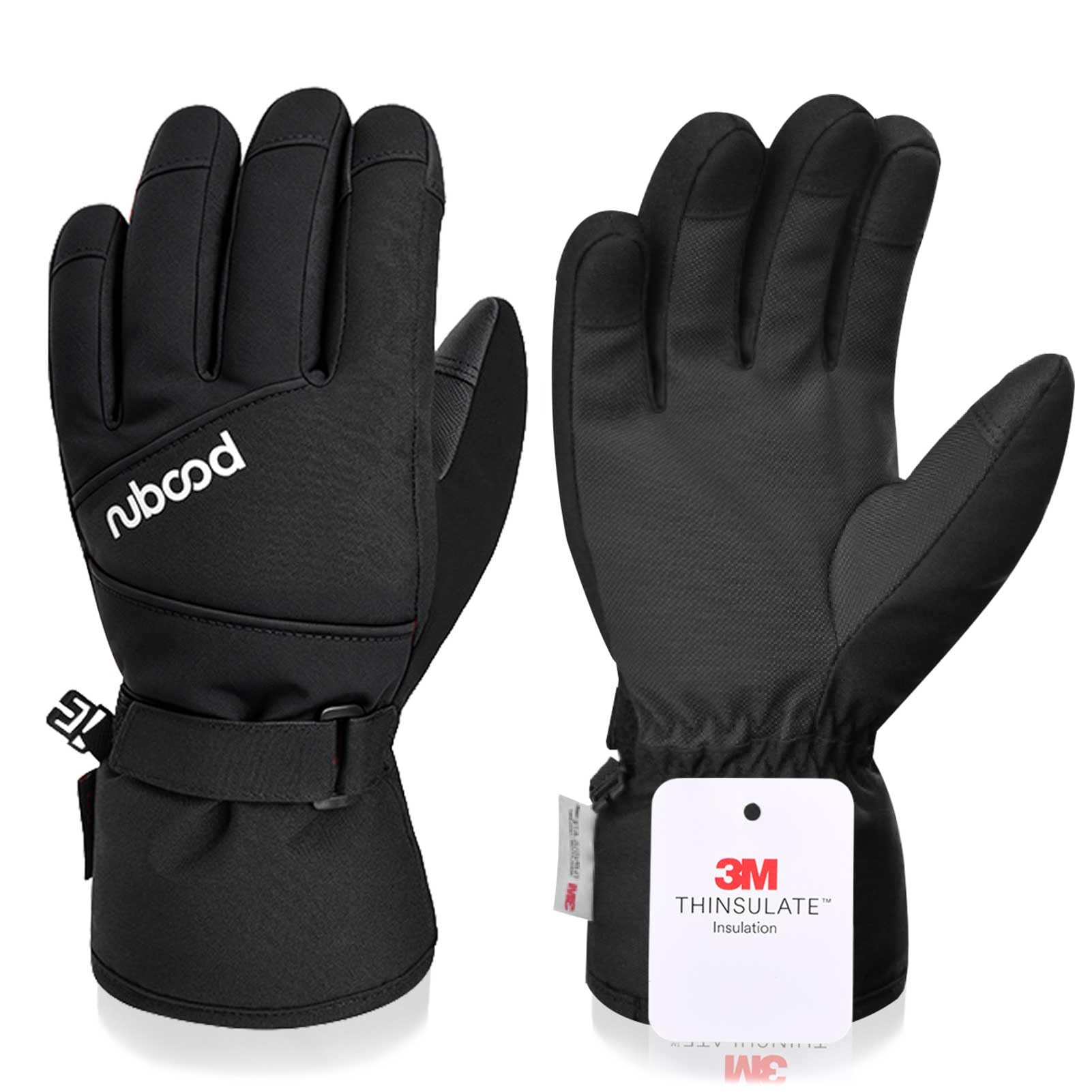 Azarxis Kids Ski Gloves Winter Warm Snow Glove for Boys Girls Cycling Snowboarding Skating