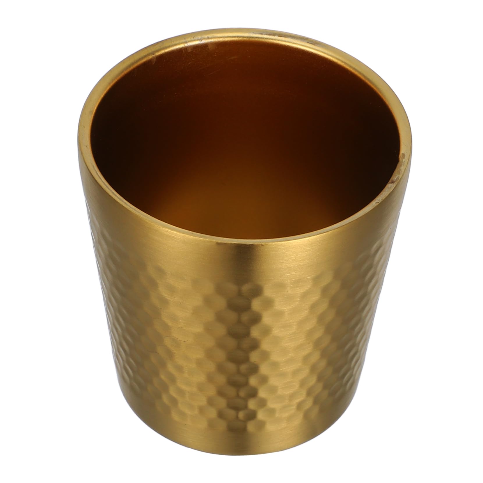 Gogogmee Stainless Steel Shaving Bowl for Men Reusable Shave Bowl with Stylish Hammered Design for Daily Use Enhances Lathering Efficiency and Grip Shaving Supply Bathroom Decor