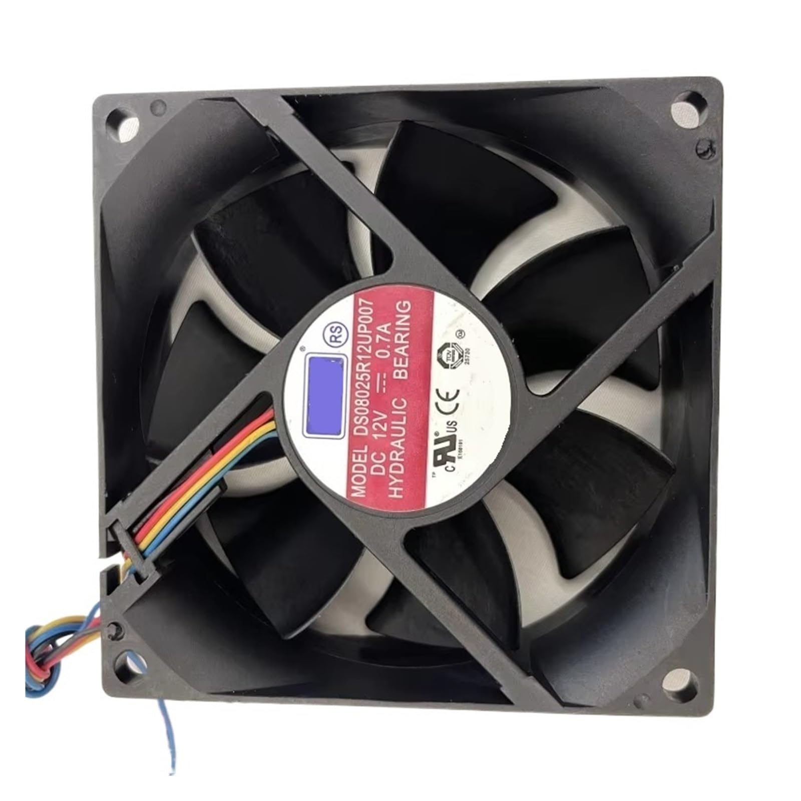GJEXXPTST Cooling Fan 80 * 25 8025 4500rpm 12v 4pins 80mm(3wire)