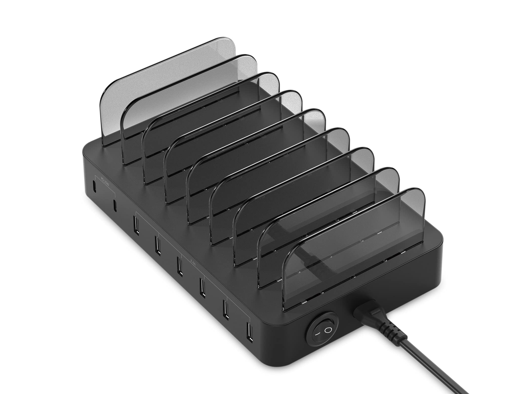 Conceptronic OZUL02B Ozul 8-Port 75W Usb Pd