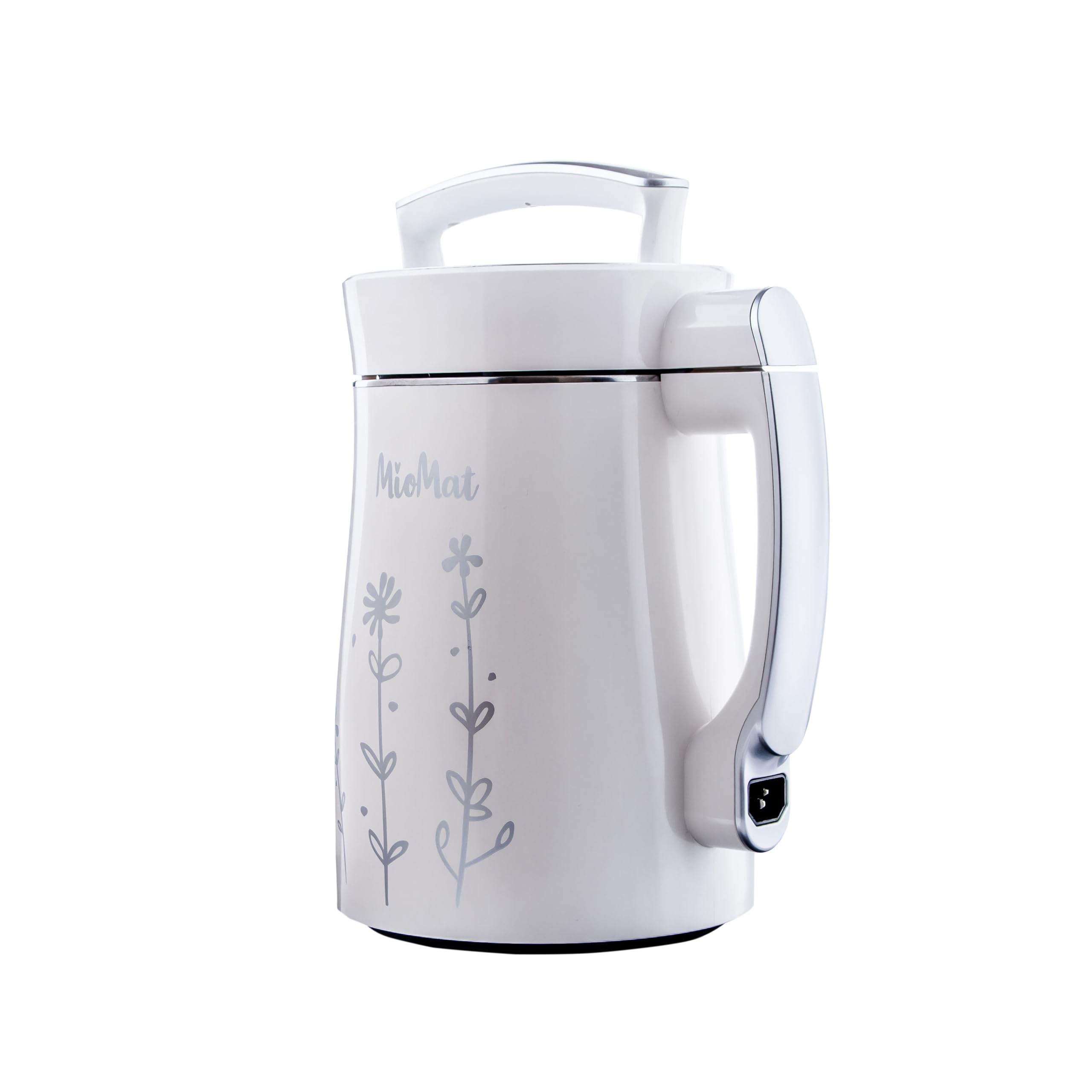 8-in-1 Pflanzlicher Milchbereiter 1,2L Mandelmilch Sojamilch Hafermilch Kokosmilch Suppen Brei Smoothies Püree Vollautomatisch