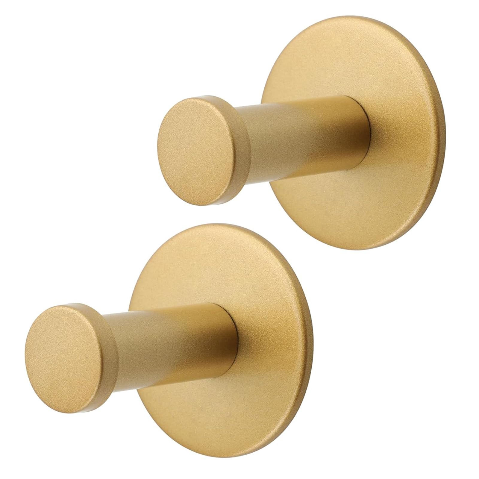 Msioytog 2Pcs Rustproof Metal Hooks Easy Installation for Hanging Towels Clothes Home Storage Fasteners