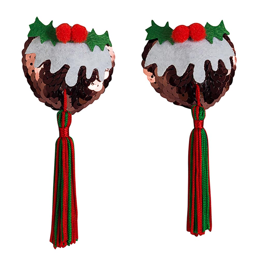 Diabolical Gifts DP0644 Christmas Pudding Tassels, Funny Secret Santa Gifts for Women Under 10 Pounds - Image 2