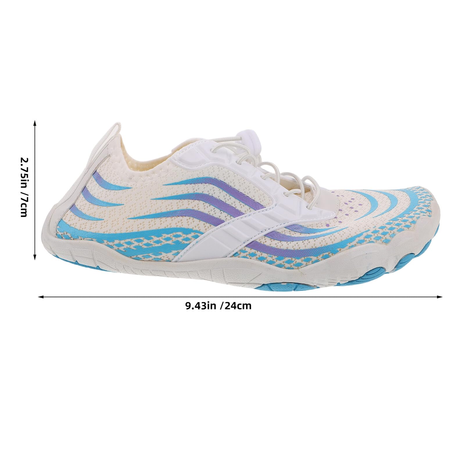 Holibanna Scarpe da Acqua Unisex Calzini da Nuoto ad Asciugatura Rapida Scarpe da Spiaggia per Piscina Trekking Fiume Escursionismo Traspiranti Antiscivolo Adatte Uomini e Donne