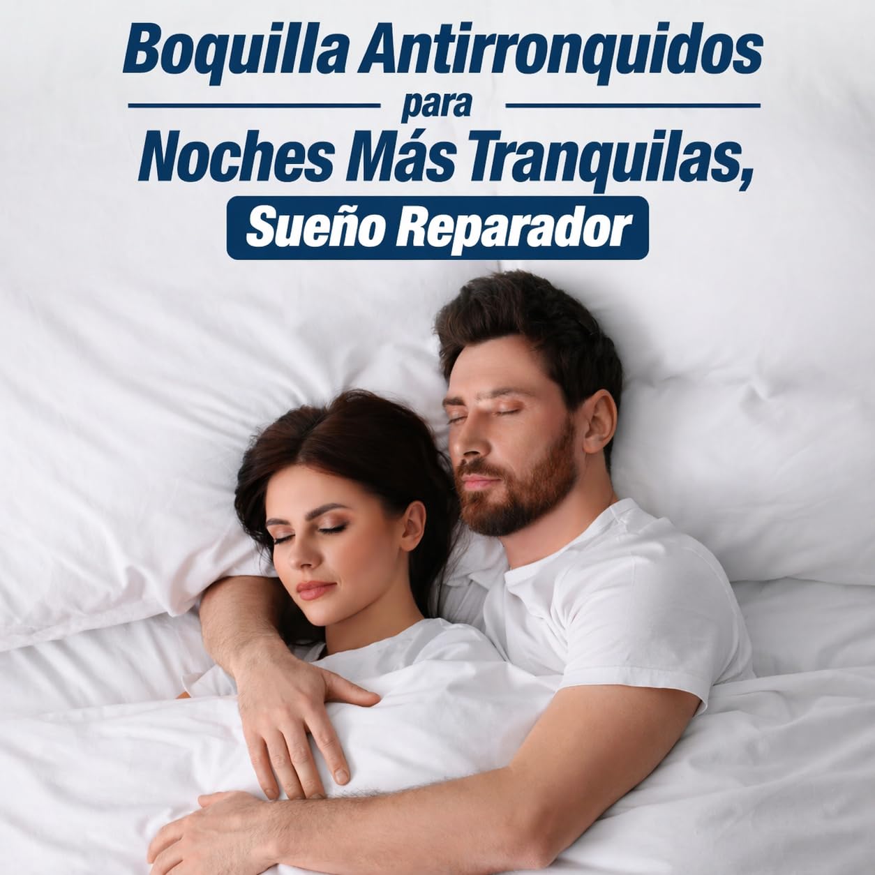 Dispositivo Antironquidos Ajustable – Férula Anti Ronquidos para Dormir, Diseño Cómodo para Uso Nocturno, Mejora del Descanso y Respiración, Bleu