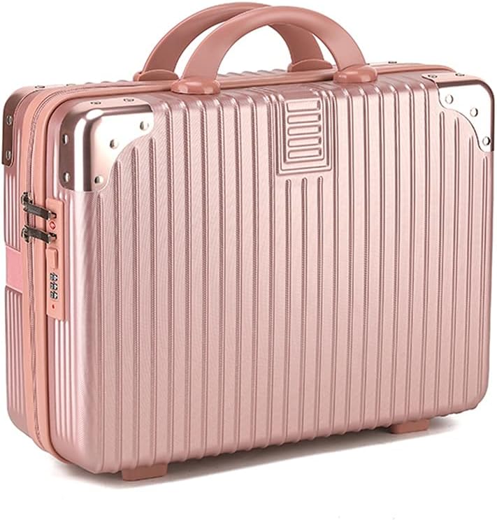 File Organizer Bags, Travel Document Organizer, Safe Accessories, Document Safe Portable Travel Home Organizer Bag for Laptop, Files, Certificates, Gifts for Him, Black (Color : Rose Gold)
