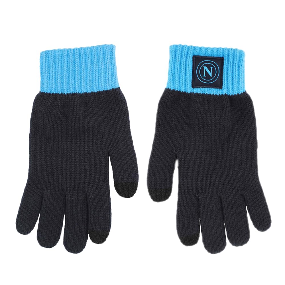 Guanto unito con patch in tessuto, touch screen, 95% PC 5% EA 123486