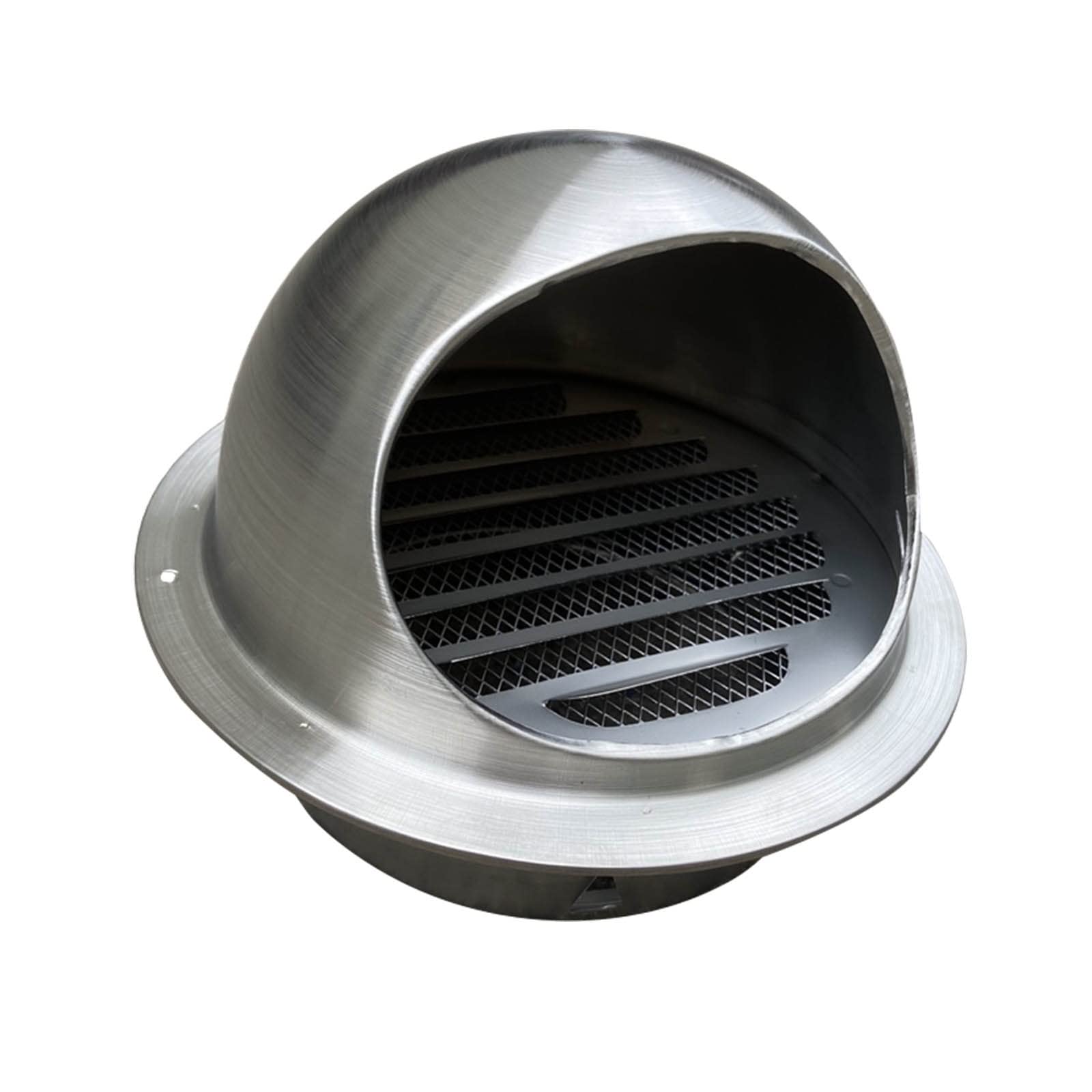 Rejilla Redonda Tapa De Ventilación Ø60Mm ~ 300Mm, Campana De Ventilación De Acero Inoxidable 304, Protección Contra La Intemperie, Rejilla De Ventilación Para Cocina Campana ( Color : Silver , Size :