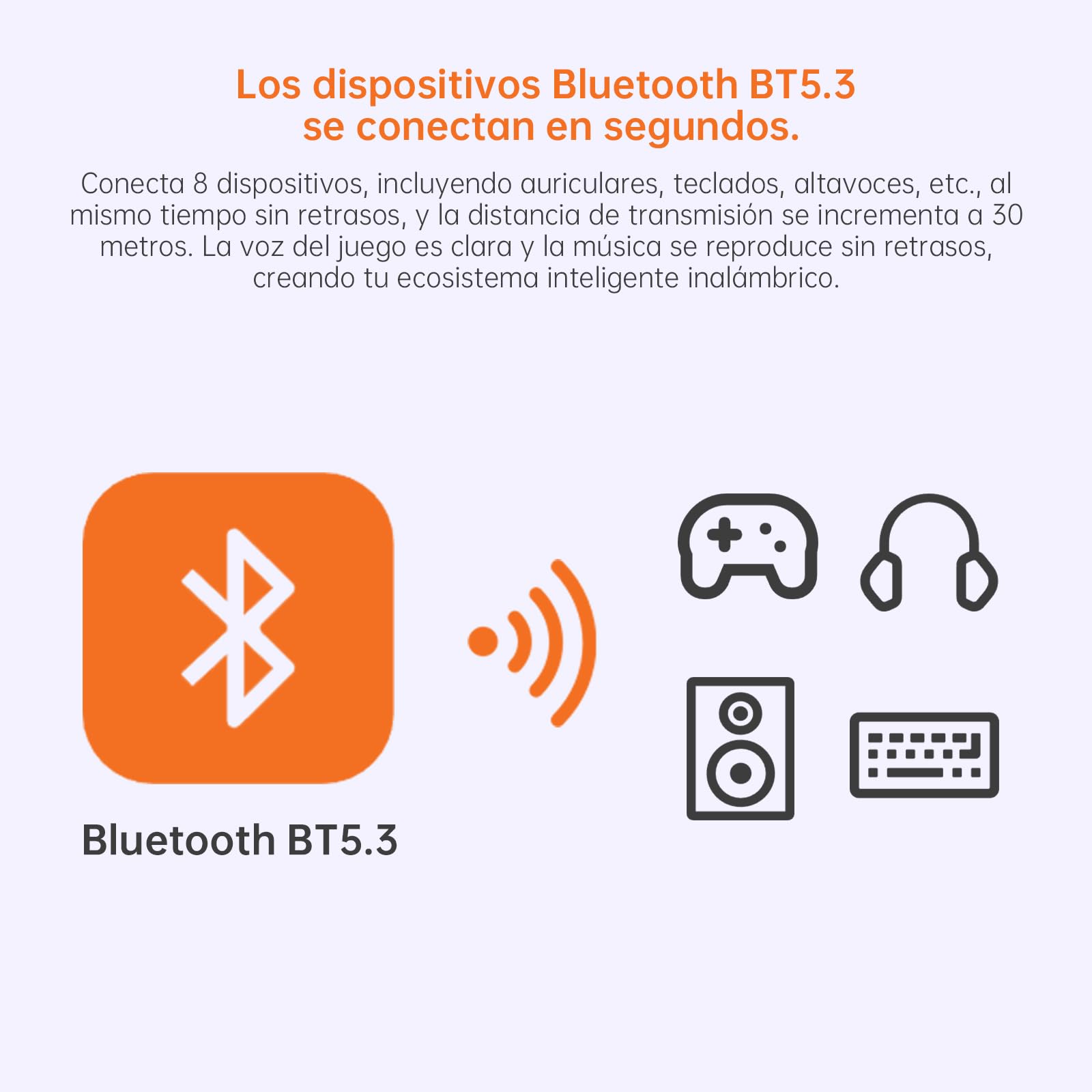 Adaptador WiFi 6 AX900 Bluetooth 5.4 USB Doble Banda 5 GHz/2,4 GHz para PC