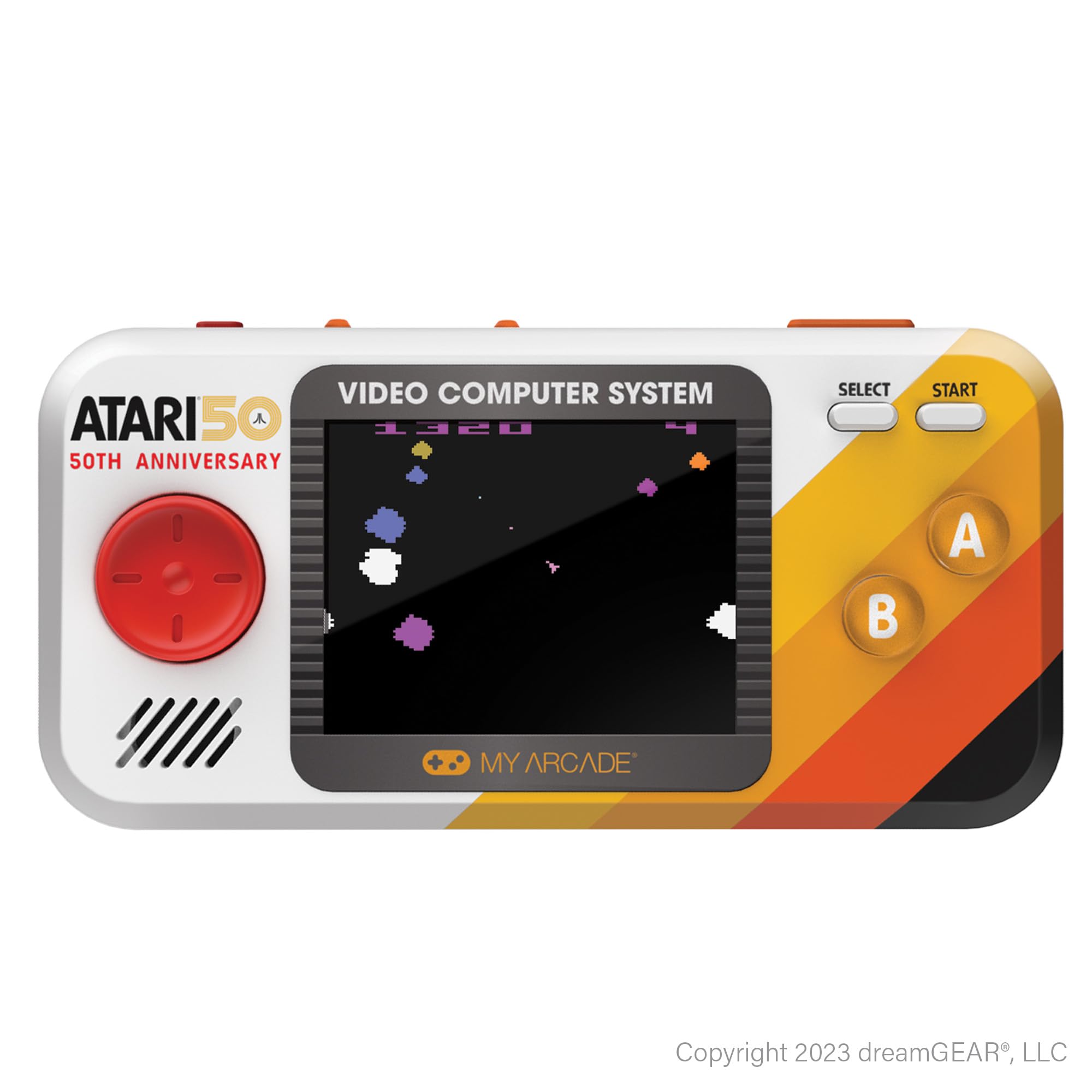 MY ARCADE DGUNL-7146 Atari Pocket Player Pro Système de jeu portable avec étui de transport