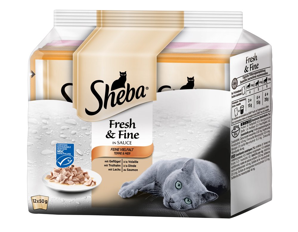 Sheba | Fresh & Fine Belle Diversità | 6 X 12 X 50 G