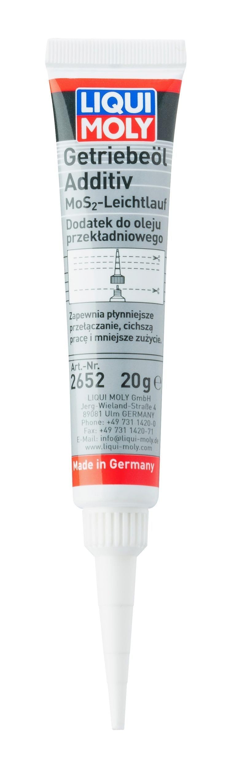 LIQUI MOLY 2652 Additif à l'huile de boîte de vitesses 20ml